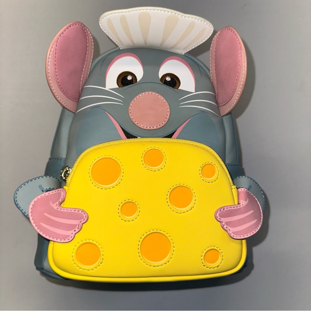 Loungefly Disney Pixar’s Ratatouille Remy the Mouse Backpack